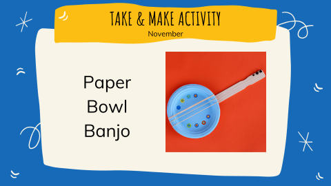 Paper Bowl Banjo